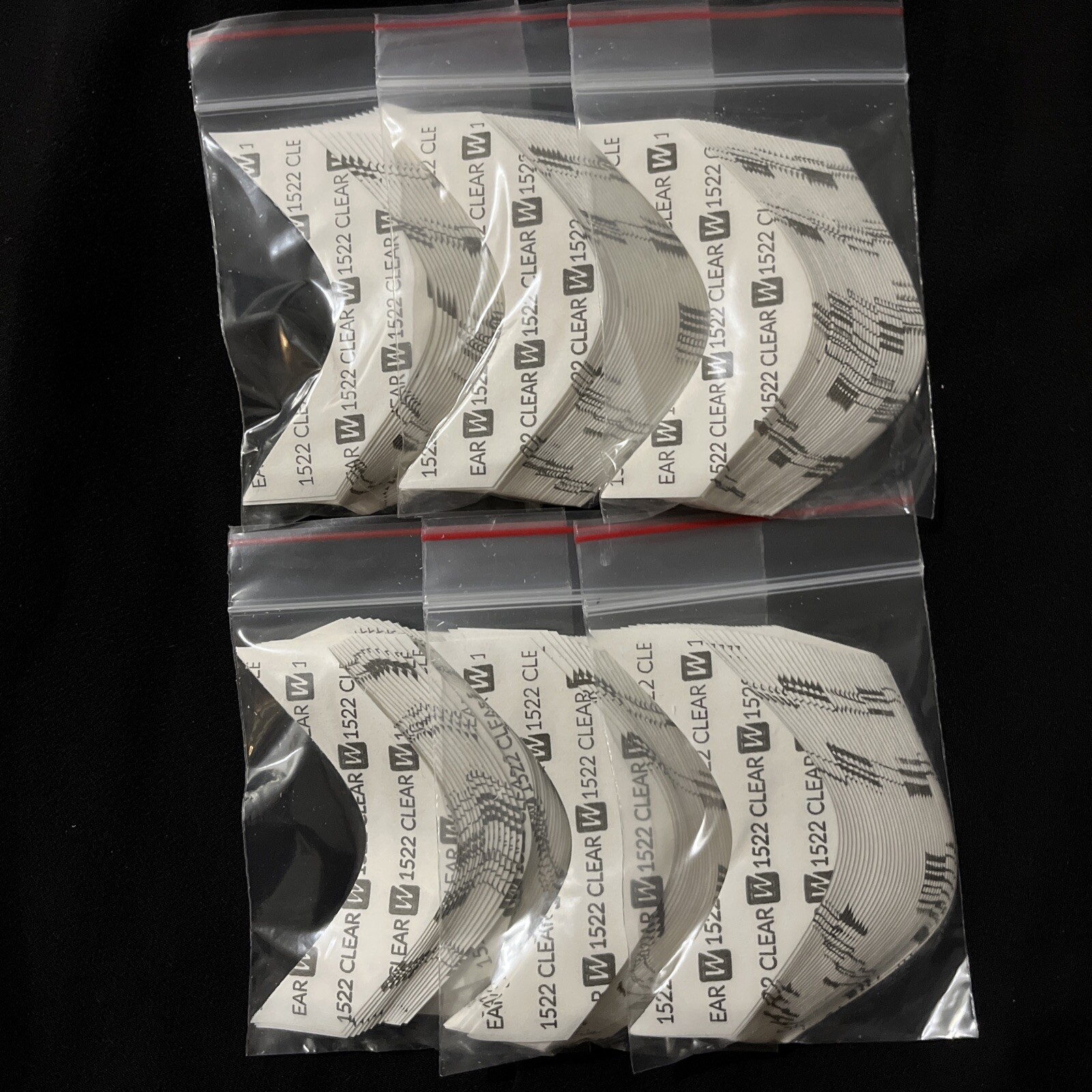 Walker 3M 1522 Hairpiece Tape 216 Pc A Contour 6 Packs For Poly Wig Toupee – New