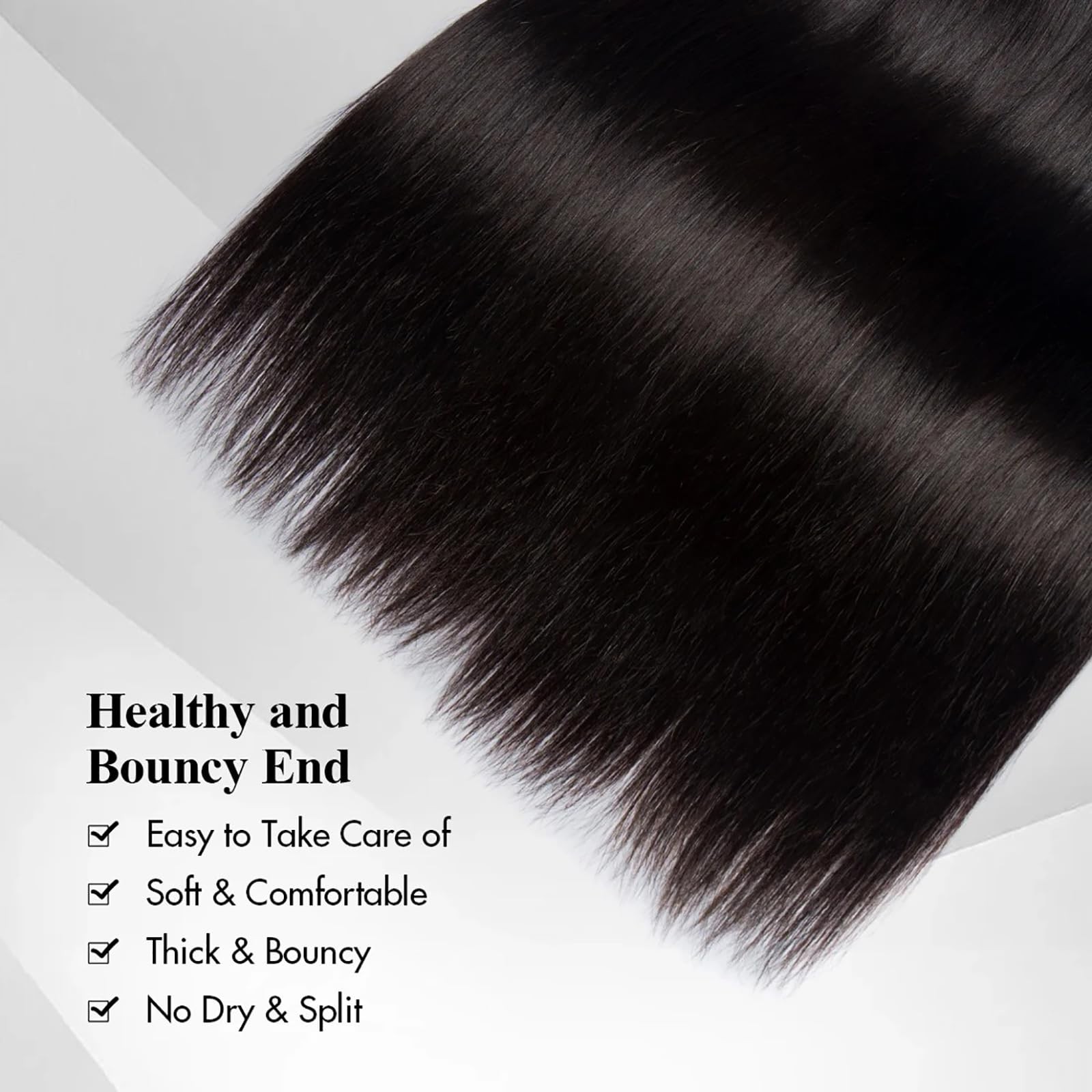 16-22 Inch Straight Human Hair Bundles – 100% Unprocessed Virgin Extensions, Thi