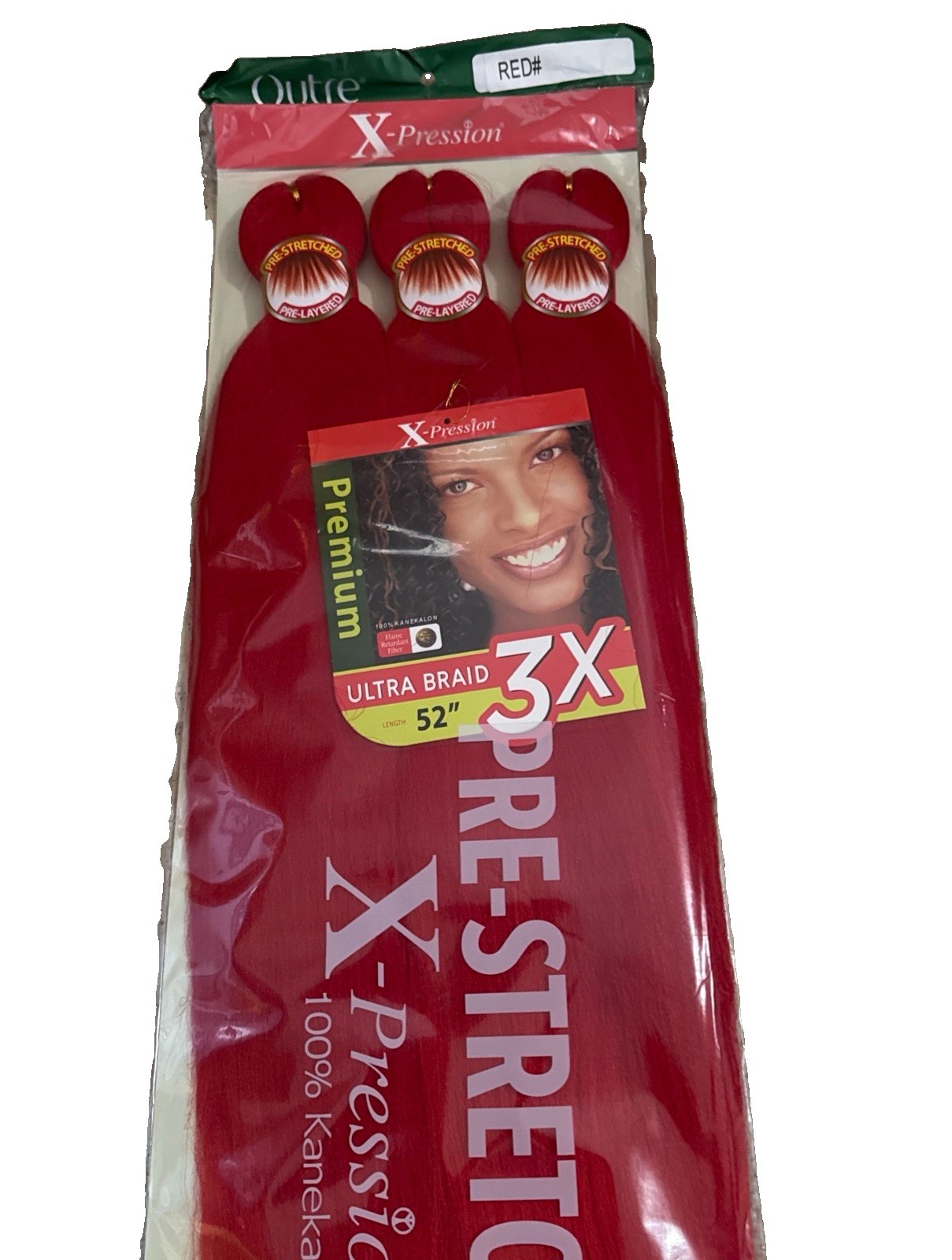 Pre Stretched Braiding Hair 3X 52″ ALL COLORS X-Pression Outre
