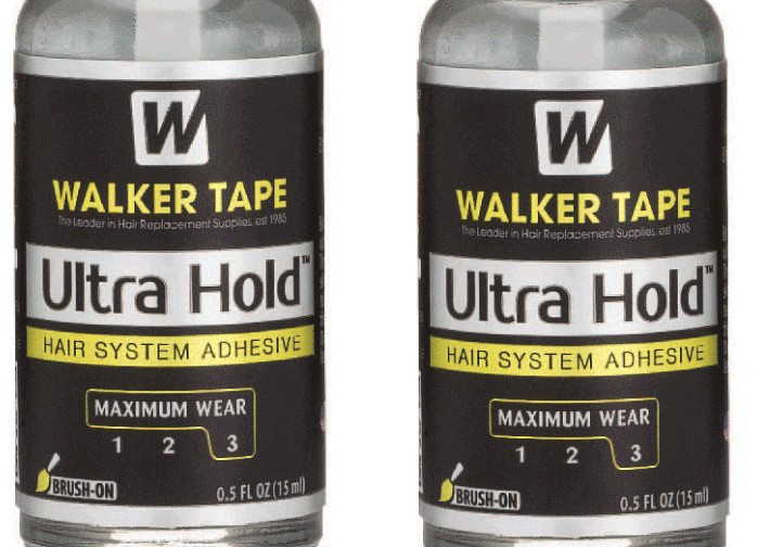 Walker Tape Ultra Hold Glue 0.5Oz Brush-On Men Lace Wig Adhesive Toupee, Choose