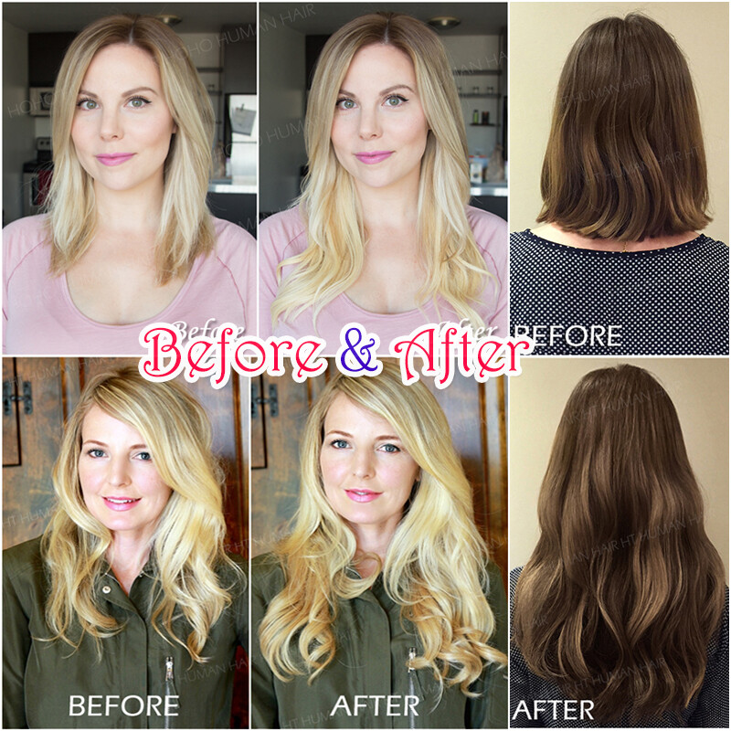 I Tip Stick Pre-bonded Keratin 100% Remy Human Hair Extensions 200 Strands THICK