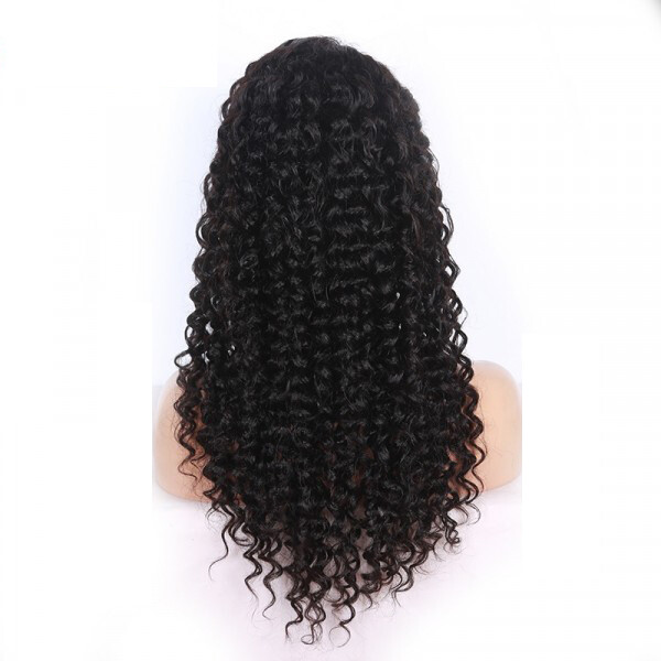 Popular Natural Black Hair Jerry Curl 100 Brazilian Virgin Human Hair 10-28 In