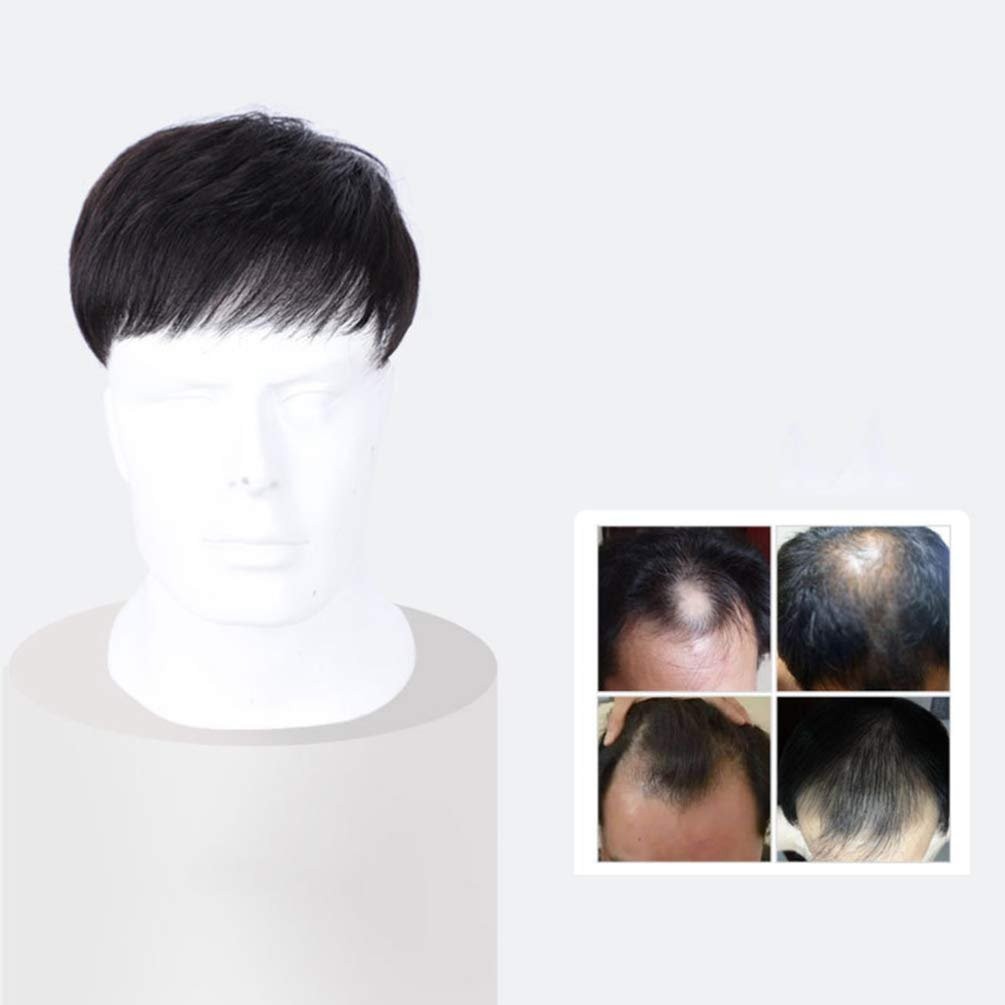 Men’s Wig Hair Replacement Hairpiece Baldness Wig Pieces Hair Pieces Short Wig