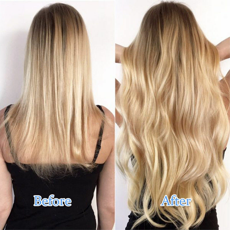 Double Drawn Nano Ring Hair Extensions Micro Nano Beads Tip Remy Real Human Hair