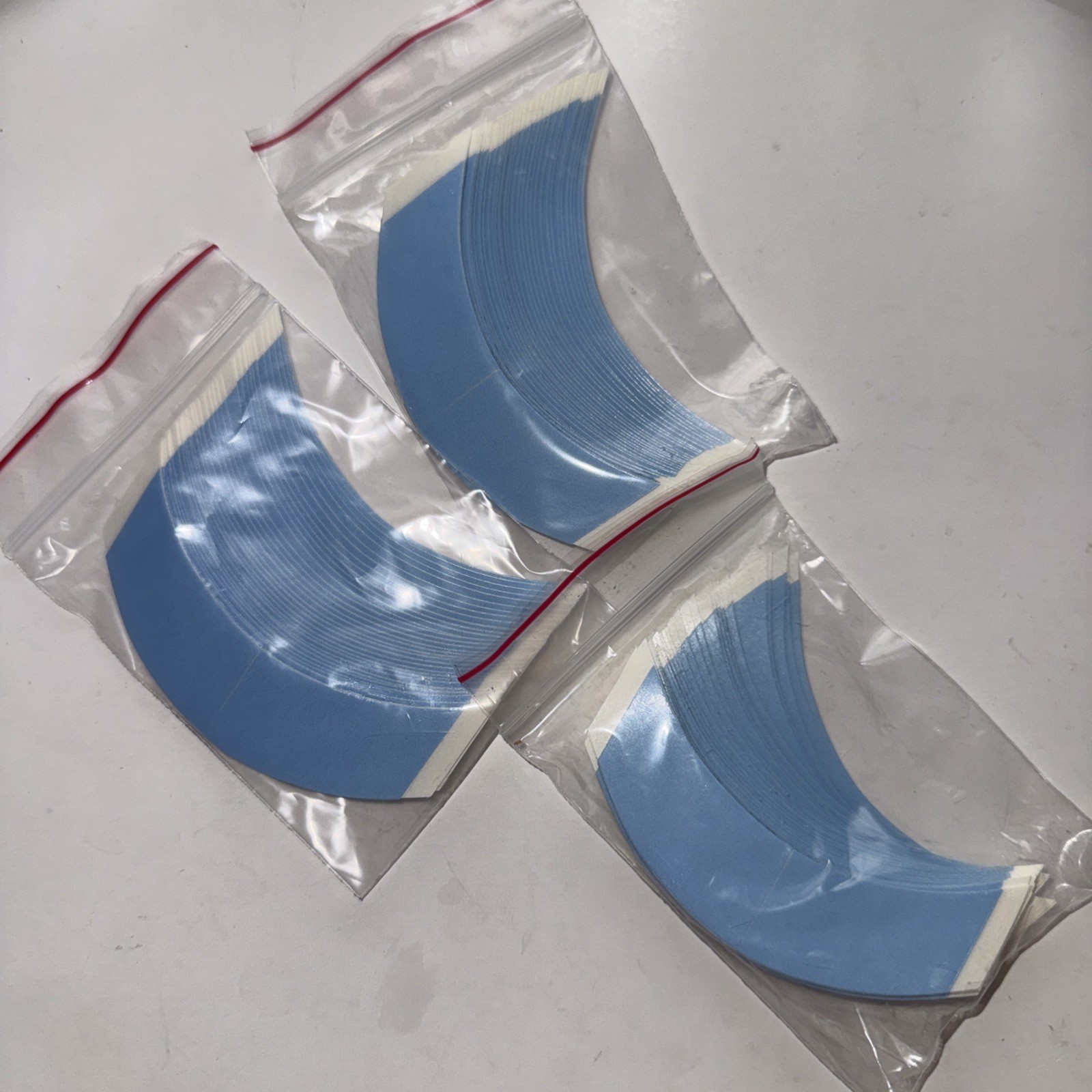CC CONTOUR DOUBLE SIDED TAPE BLUE LINER DULL LACE WIGS-105 PCS BY WALKER TAPE CO