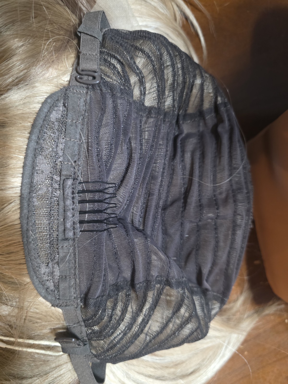 Love Story Jeremy Blond Wig Lace Front Cap Construction