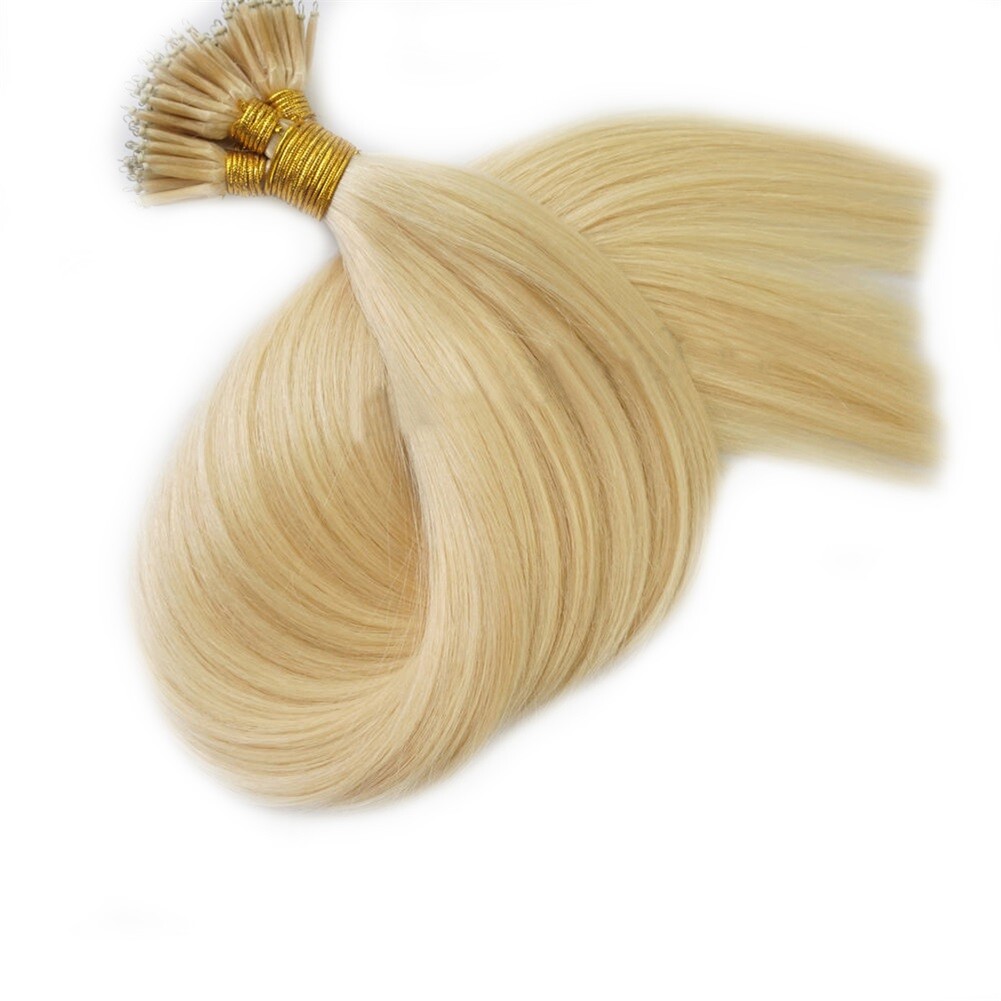 Nano Ring Tip Hair Extensions Micro Beads Link Remy Human Hair Balayage Thick 1g