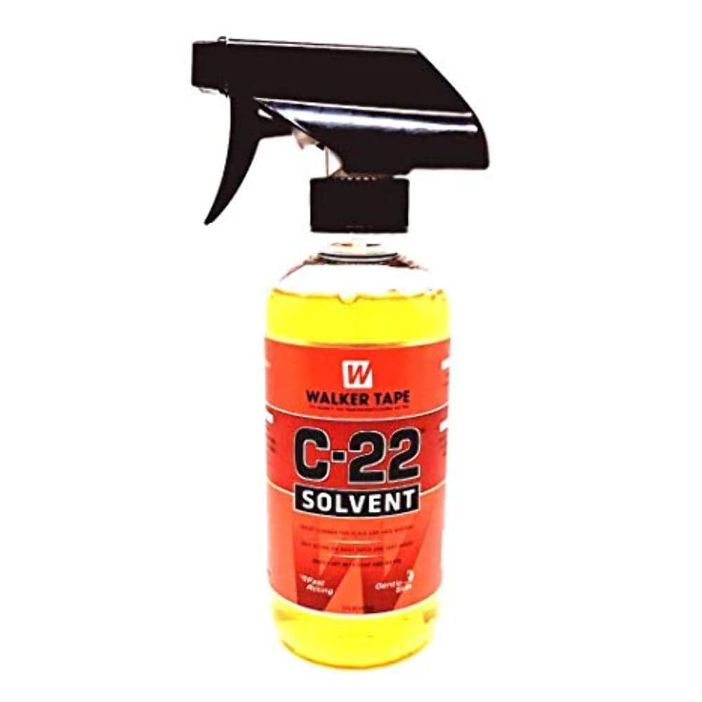 C 22 Disolvente Adhesivo. Base De Aceite 12 Oz. Limpiador De Pelucas Con Pega…