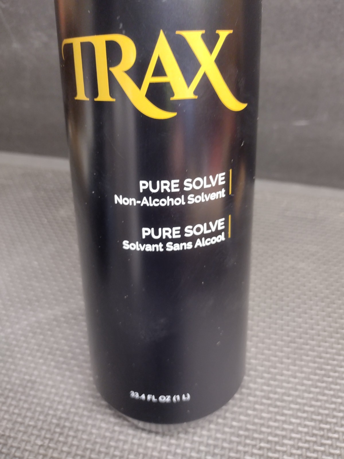 TRAX PURE Solve NON-ALCOHOL Solvent For Hair System- 33.4 Fl Oz Bottle NEW