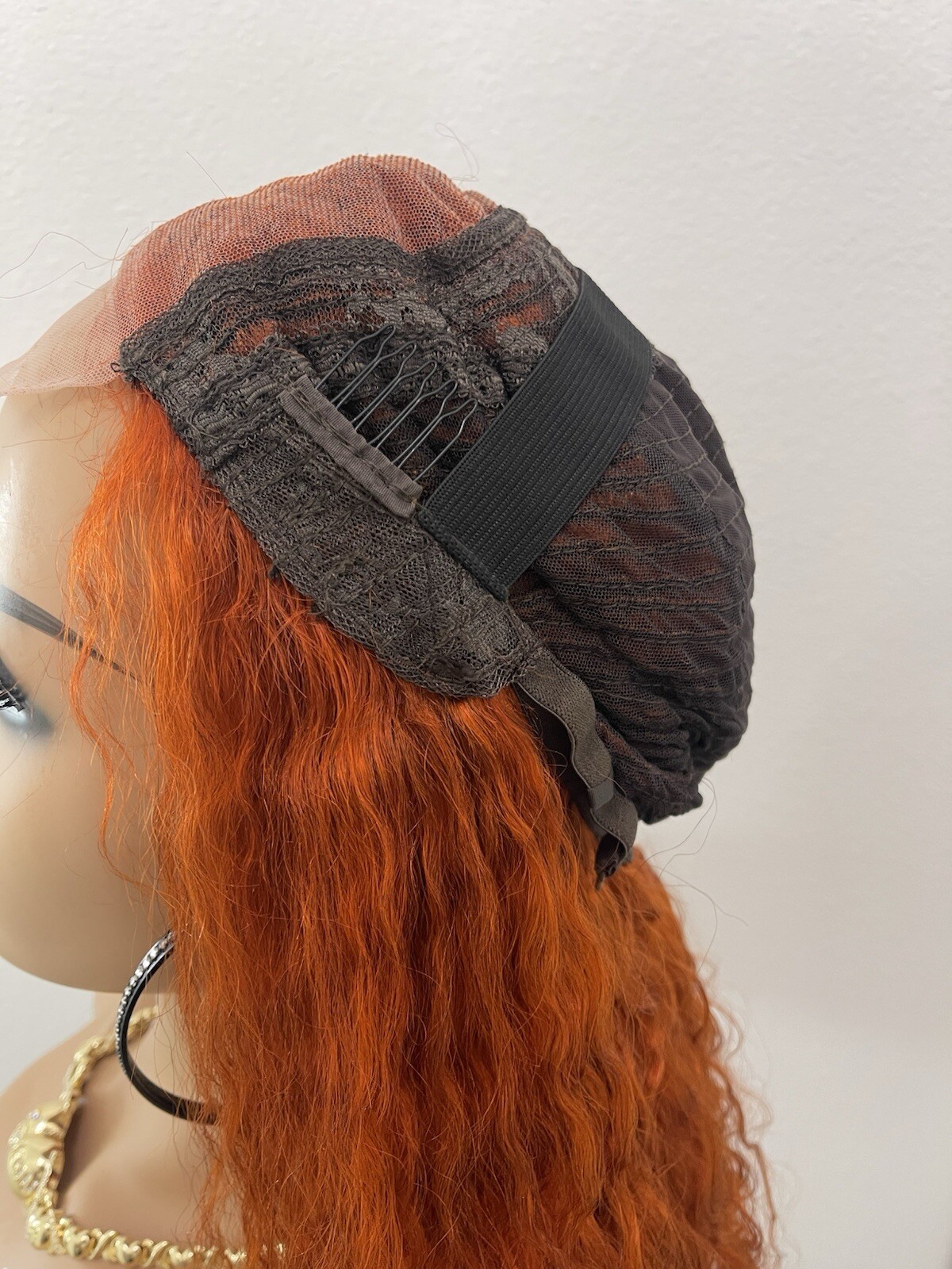 18” 4×4 Transparent Lace, Custom Colored, Human Hair, Closure wig, With Extra Ba