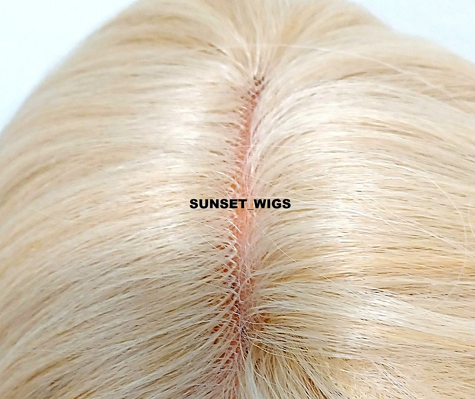 30″ LACE FRONT WIG LONG WAVY LAYERED BLEACH BLONDE #613 HEAT OK NWT