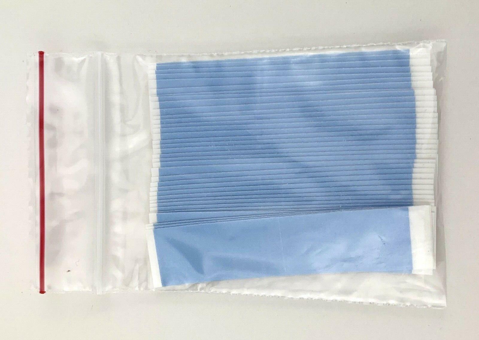 DOUBLE SIDED TAPE BLUE LINER STRAIGHT DULL LACE WIGS-36 PCS BY WALKER TAPE CO