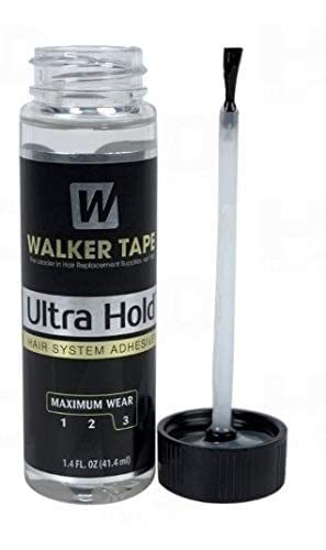 walker tape co New Ultra Hold Acrylic Adhesive 1.4oz w/Brush Applicator, one