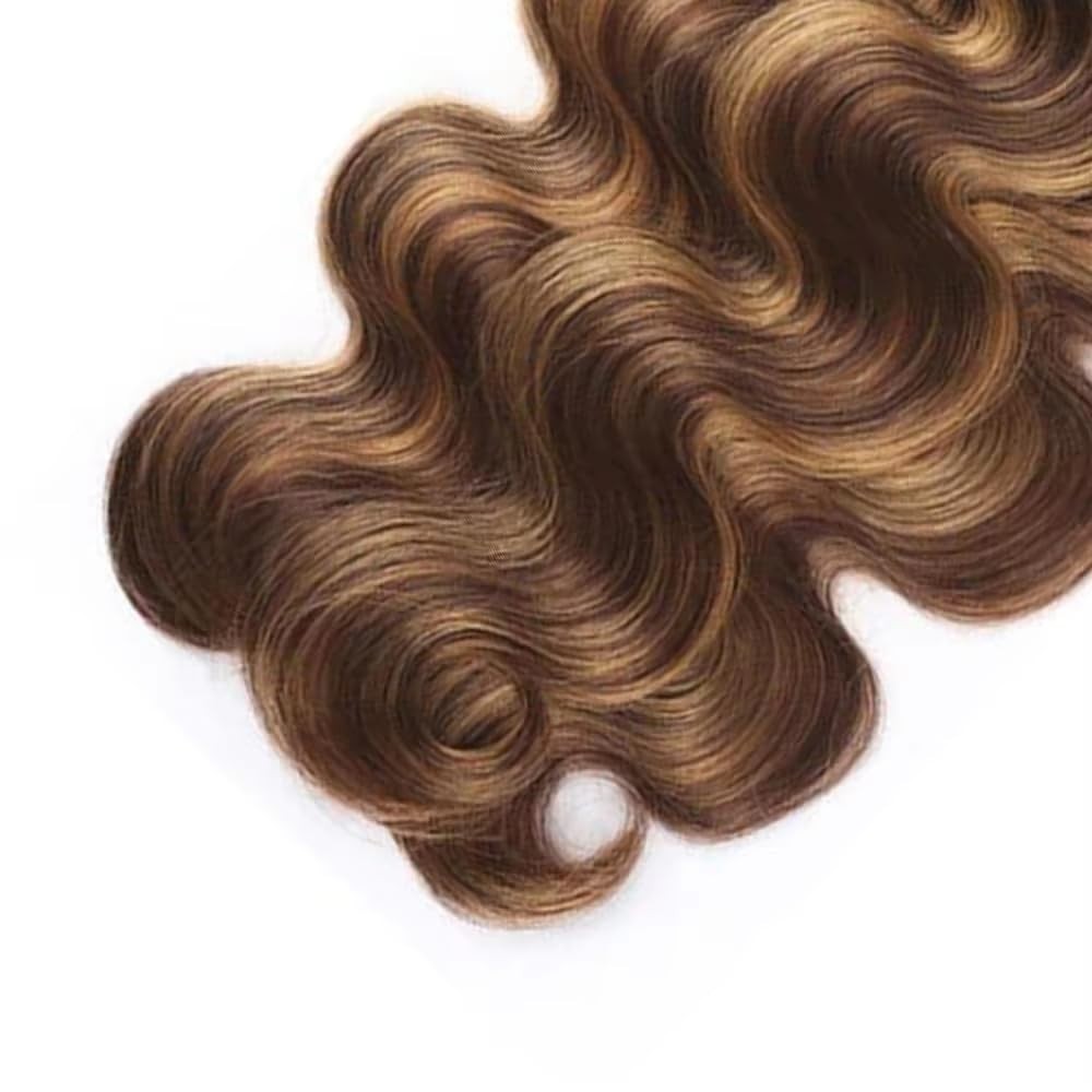 P4/27 Blonde Human Hair Bundles Body Wave 1 Bundle Remy Hair Bundles 100g 12″