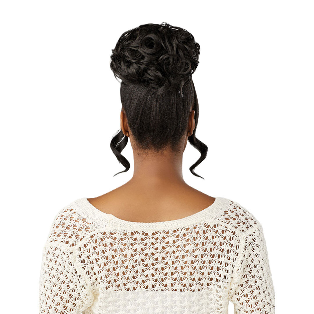 Sensationnel Synthetic Hair Wig Piece Hd Lace Parting Lulu Bun – Updo Unit 3