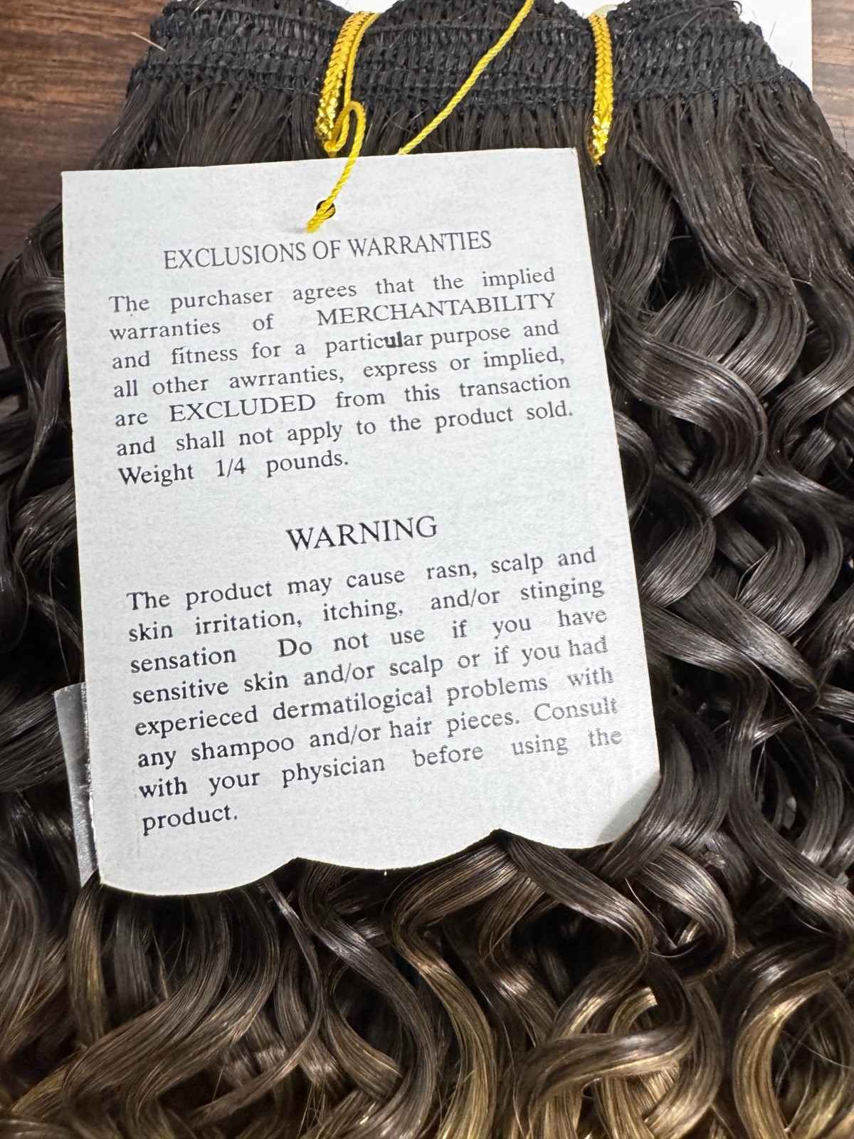 Magic Touch 100% Human Hair Curly Weaving Extension T1B/144 12-14’