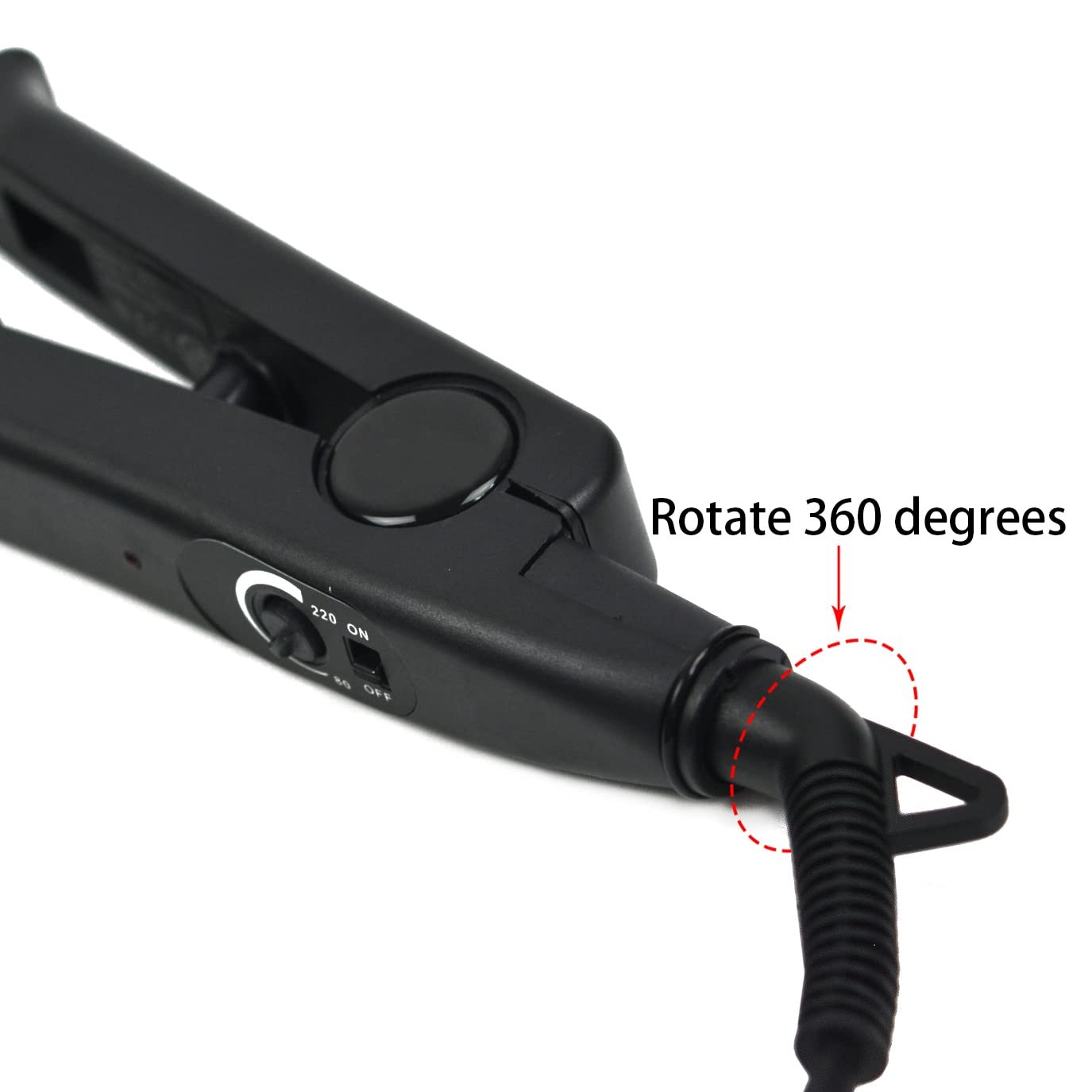 Hair Extensions Tool Kits with Fusion Heat Iron Connector Wand US Plug 50 Pcs…