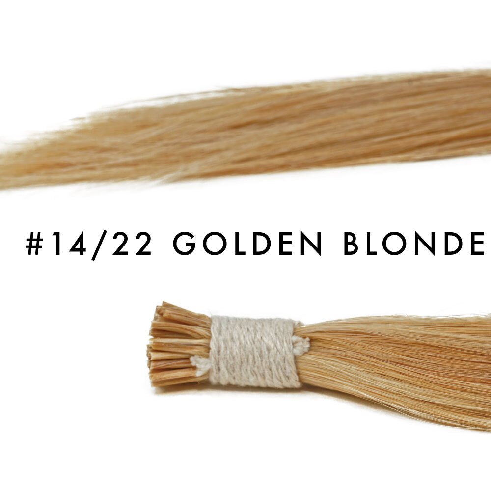 The Hair Shop 808 I-Tip Hair Extensions, Remy Human Hair Microlink 16″ & 20″ 56g