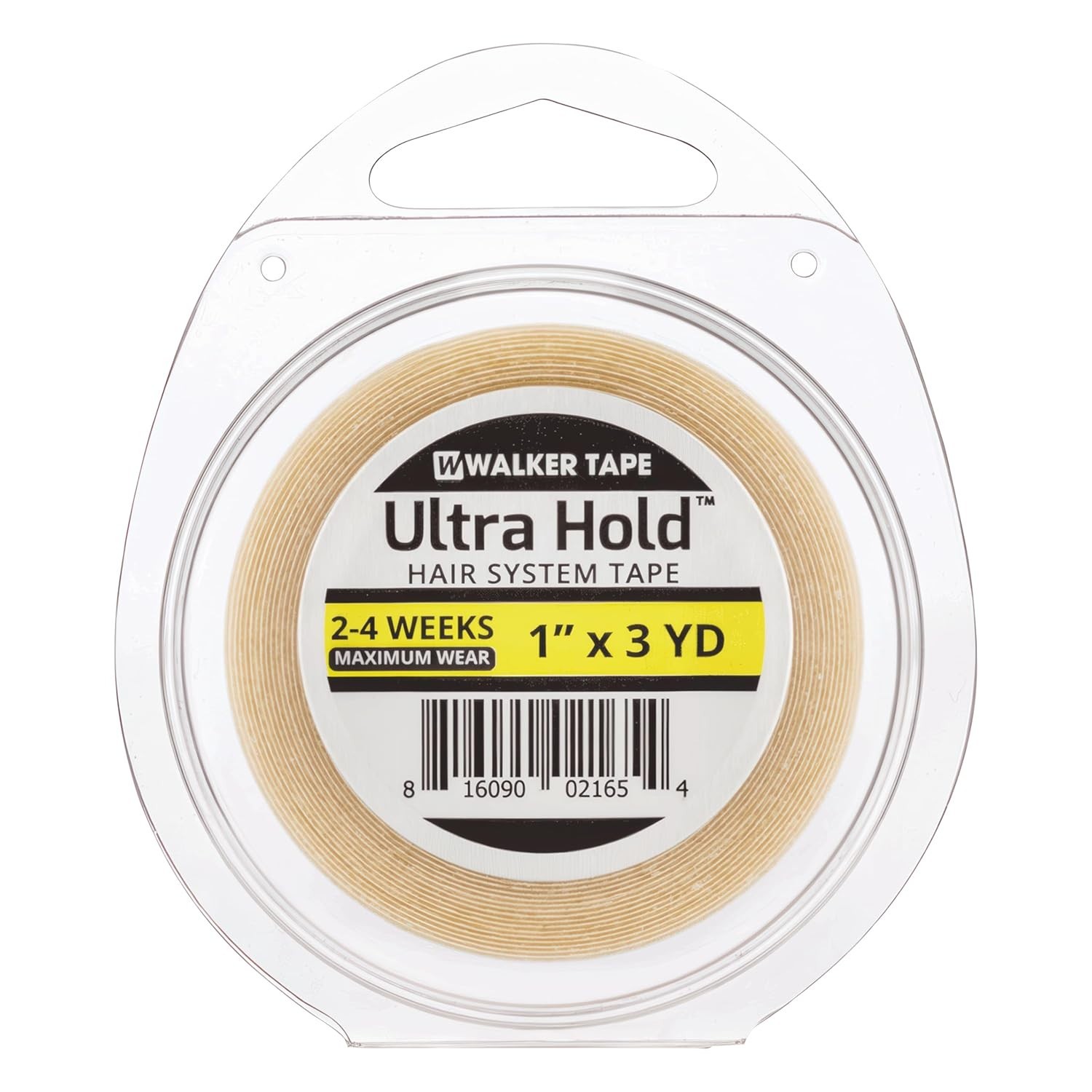 Hair Extension Tape Double Sided Strong Hold 1 x 3 Yards Polyurethane Beige