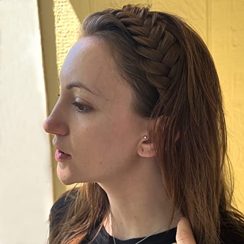 Braided Headband With Teeth Braids Hairband With Tooth Light Highlighted