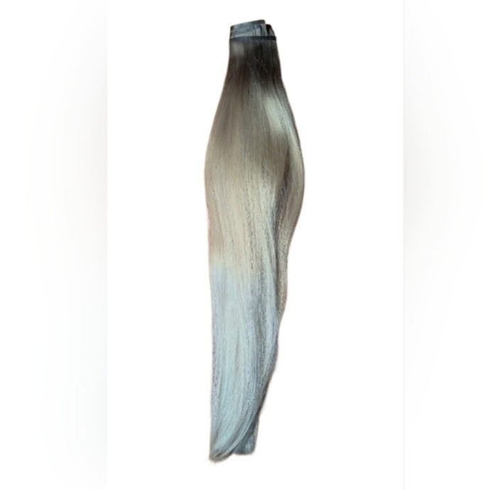 Bellame Silk Seam 140g 18″ Zach Mesquit Platinum Perfection Goals Hair…
