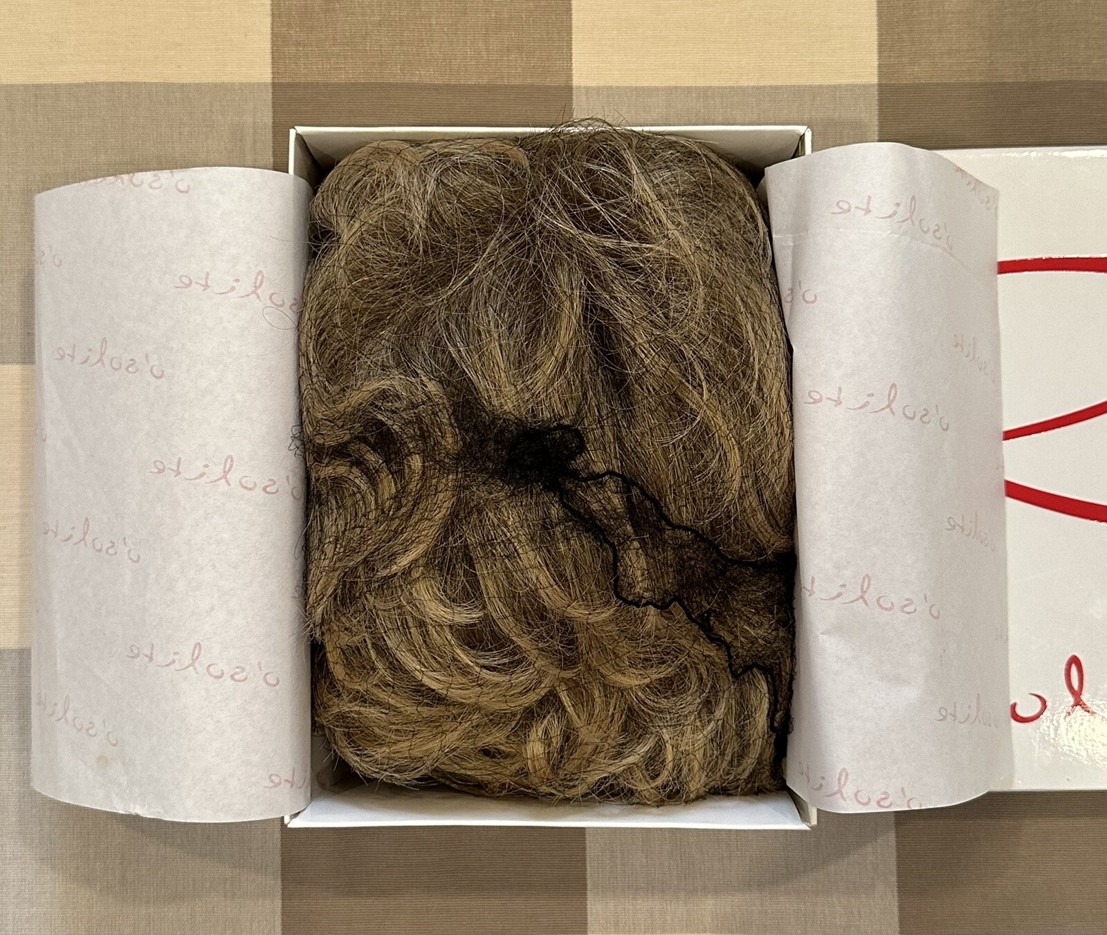 Jon Renau Wig Brown Low Lights Nature Blend Modacrylic Fiber