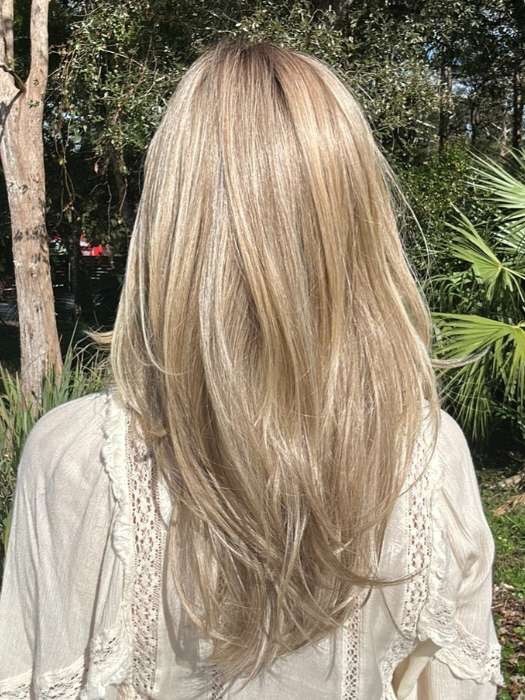 NEW IN BOX BELLE TRESS WIG BEVERLY HILLS CT-1001 LACE TOP RAW SUGAR BLONDE R