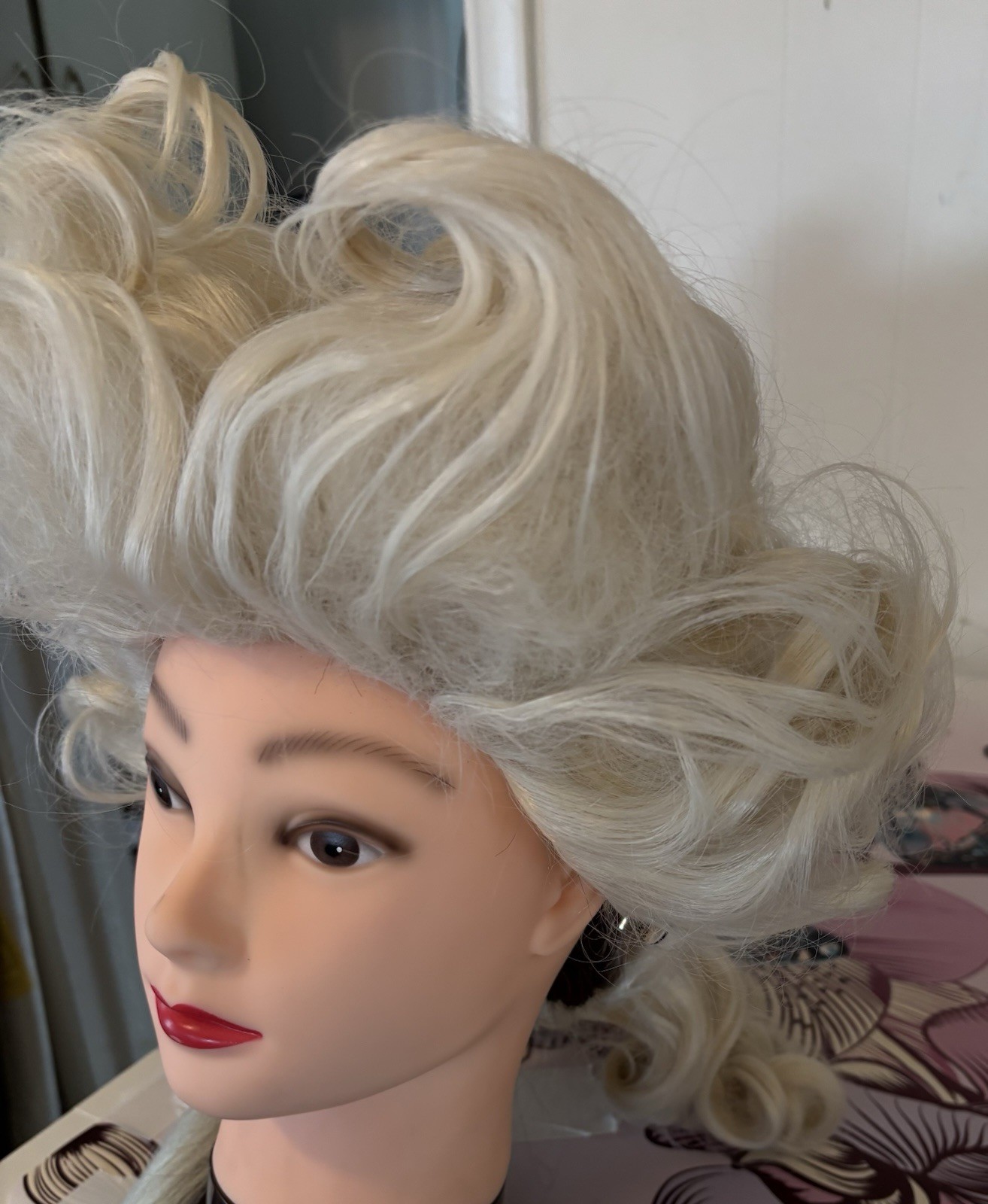 Marie Antoinette Wig Adult Fever Wigs with 2 Beige Wig Caps 1 Size