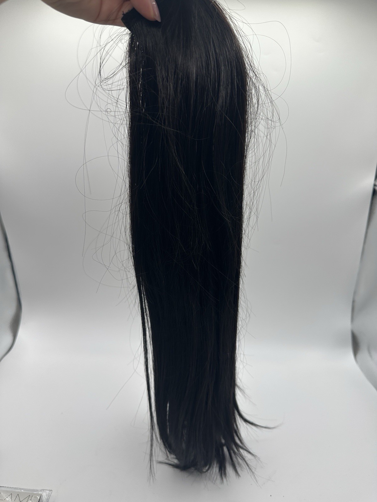 Bellami Hair Volumizer Weft 120g 22” Color 1C Off Black Human Hair Extension