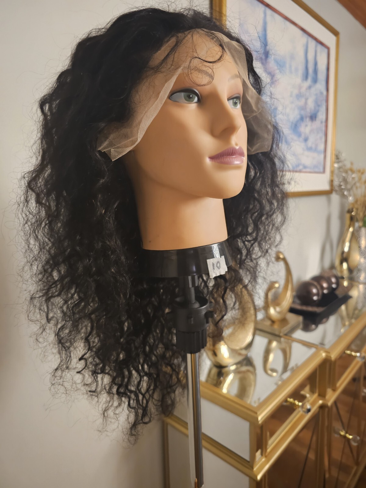 High Quality regular Top 20 to 22″ straight 100% Virgin Human Hair Lace Wig