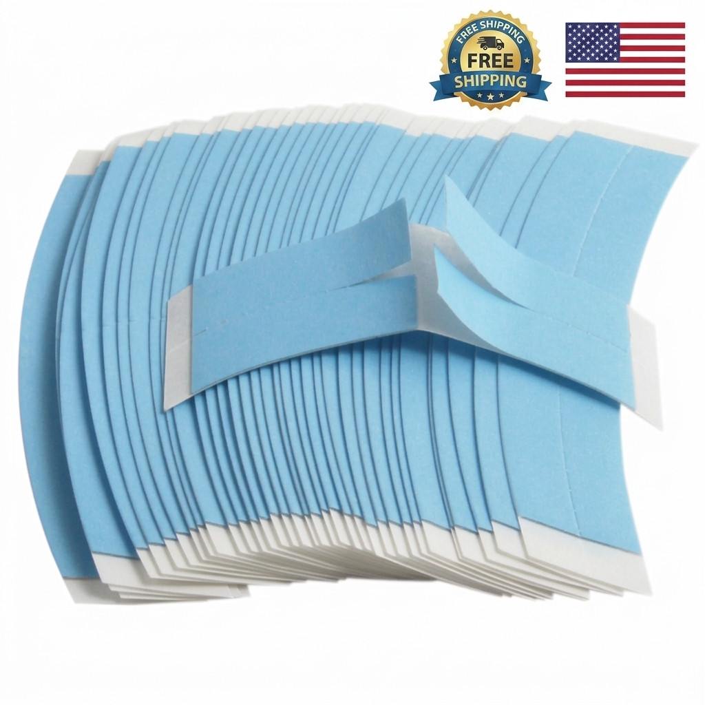 36PCS Lace Front Wig Tape Waterproof Double Sided Strong Adhesive Strips