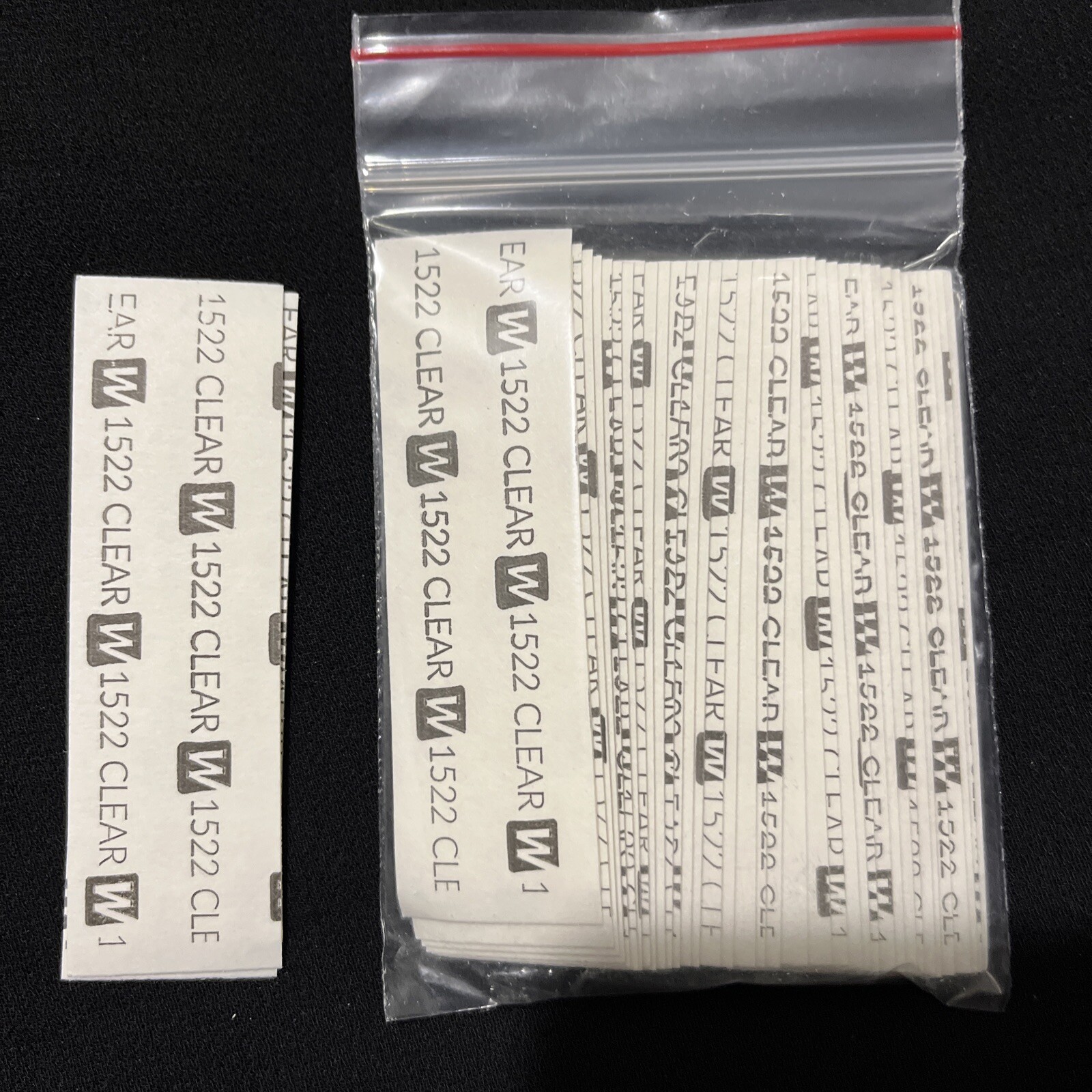 Walker 3M 1522 – 1″ x 3″-Straight 36 Pc – Hairpiece Tape-Poly Wig System – NEW