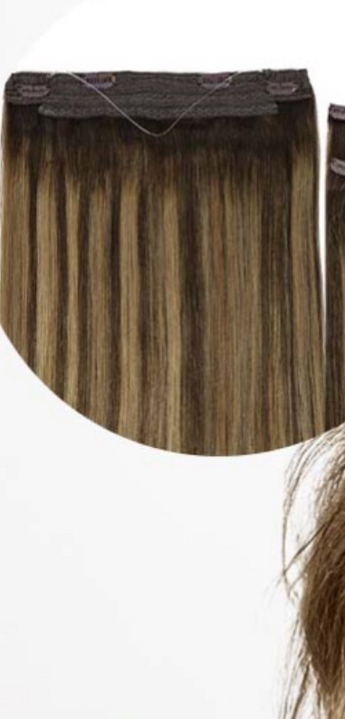 Caramel Blonde Balayage (4/27/4) Pro & Wire Hair Extension (70g-140g) × 1 Wire h