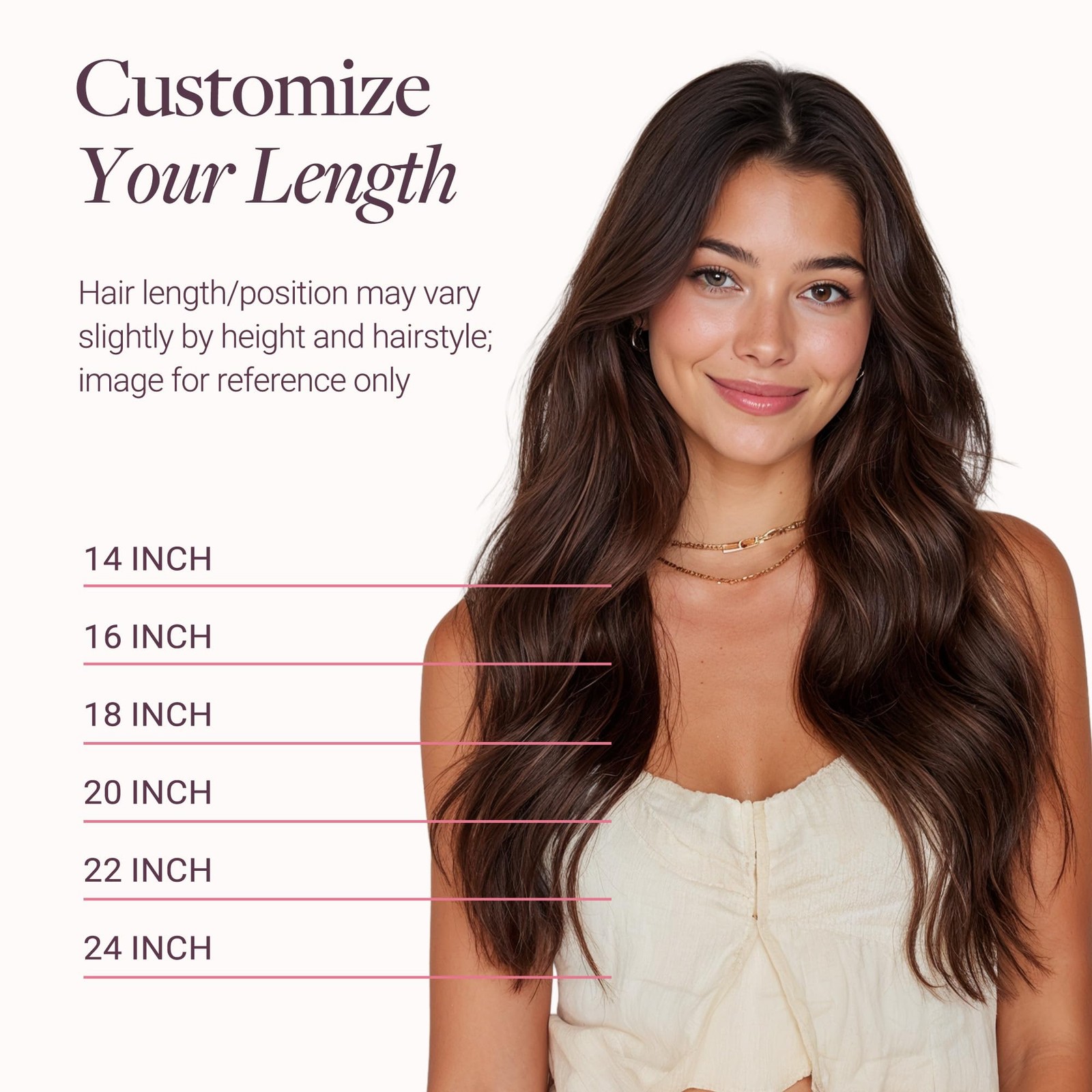18 Inch 95g GOO GOO Natural Remy Human Hair Wire Extensions Easy to Wear
