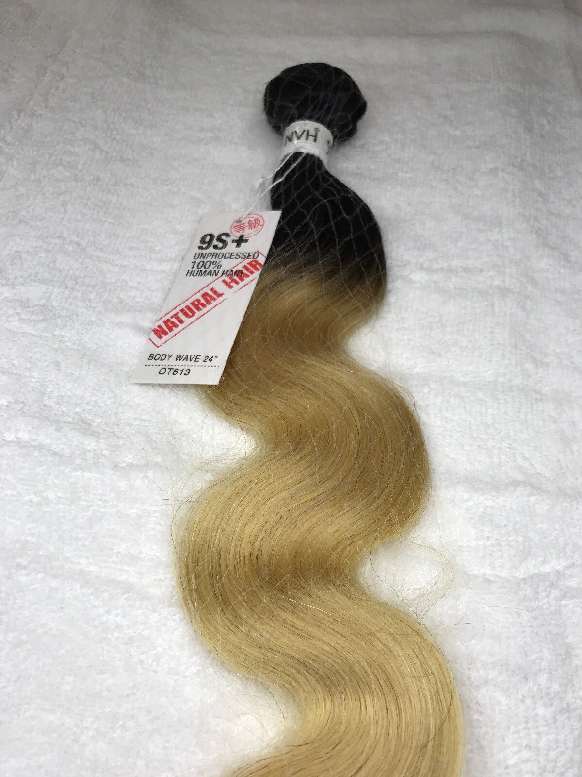 9S+ 100% Unprocessed Brazilian Virgin Remy Body Wave 24″_#OT613**