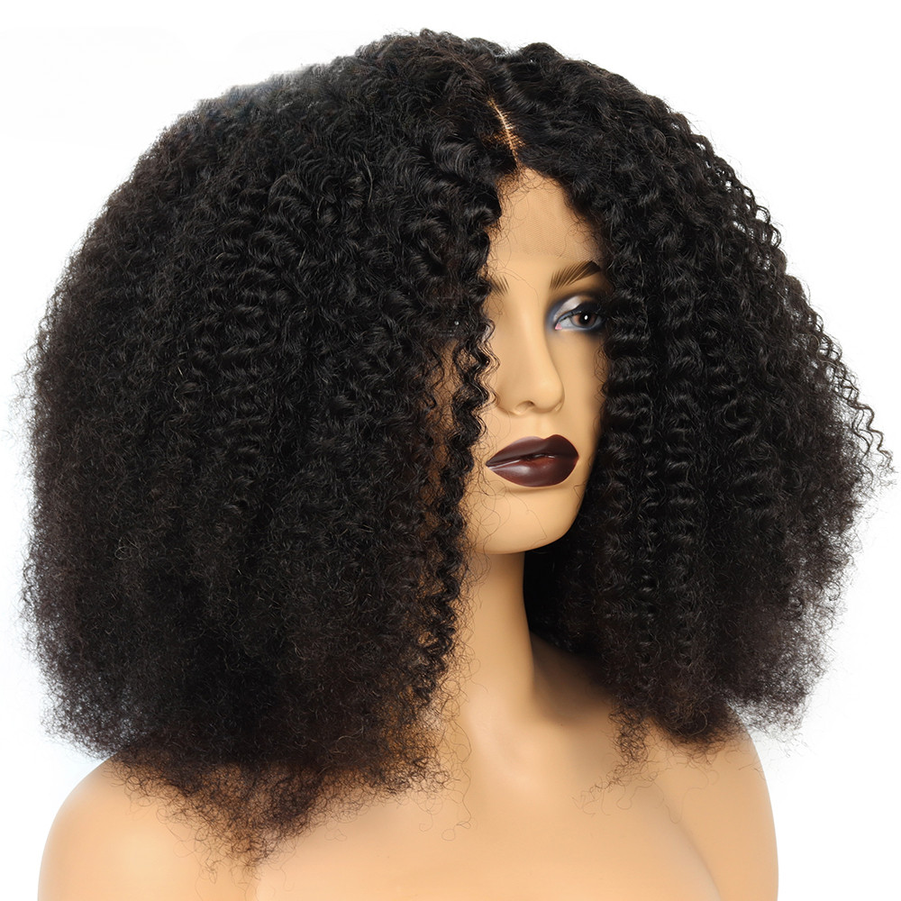 New Lace Closure Human Hair Wigs Kinky Curly Wig 4×4 Closure Wig Curly Wig Women