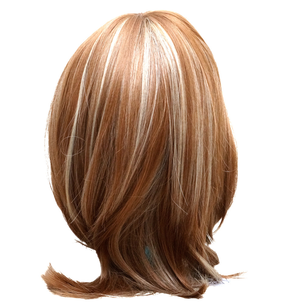 Light Touch Bob Auburn Blonde Wig by NOW LUXHAIR for Sheri Shepherd