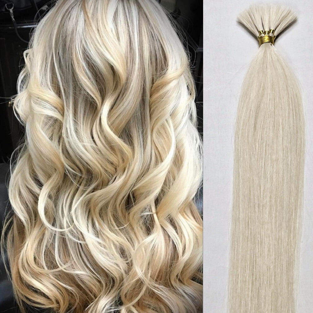 18″, 20″, 22″ 100g, 100% Human V-light Bulk Hair Extensions(Loose Hair) #60