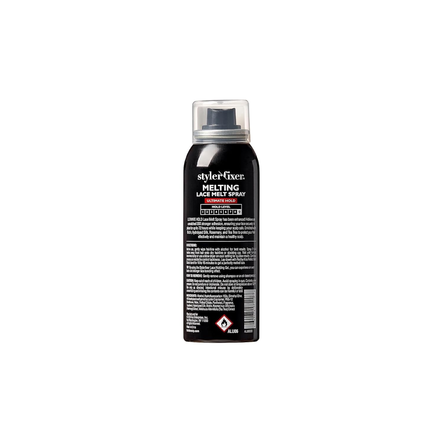 Fast Drying Lace Wig Adhesive Spray – Biotin Infused for Scalp Care, 2.7 Fl Oz