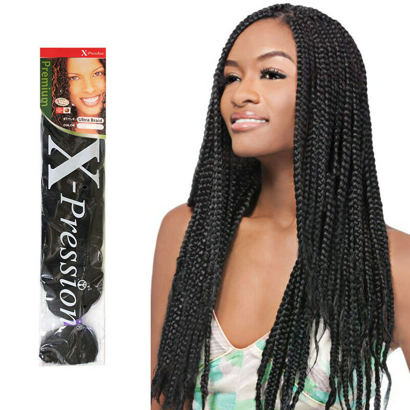 X-PRESSION PREMIUM 100% KANEKALON ULTRA BRAID 82″/165g (MULTI PACK)