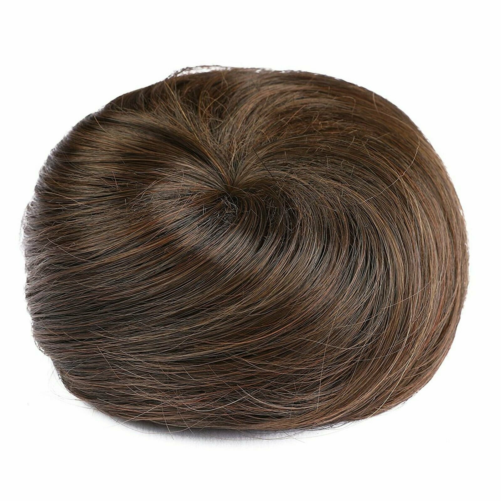 Clip On Instant Man Bun – Synthetic Hair Extension – Funny Gag Gift