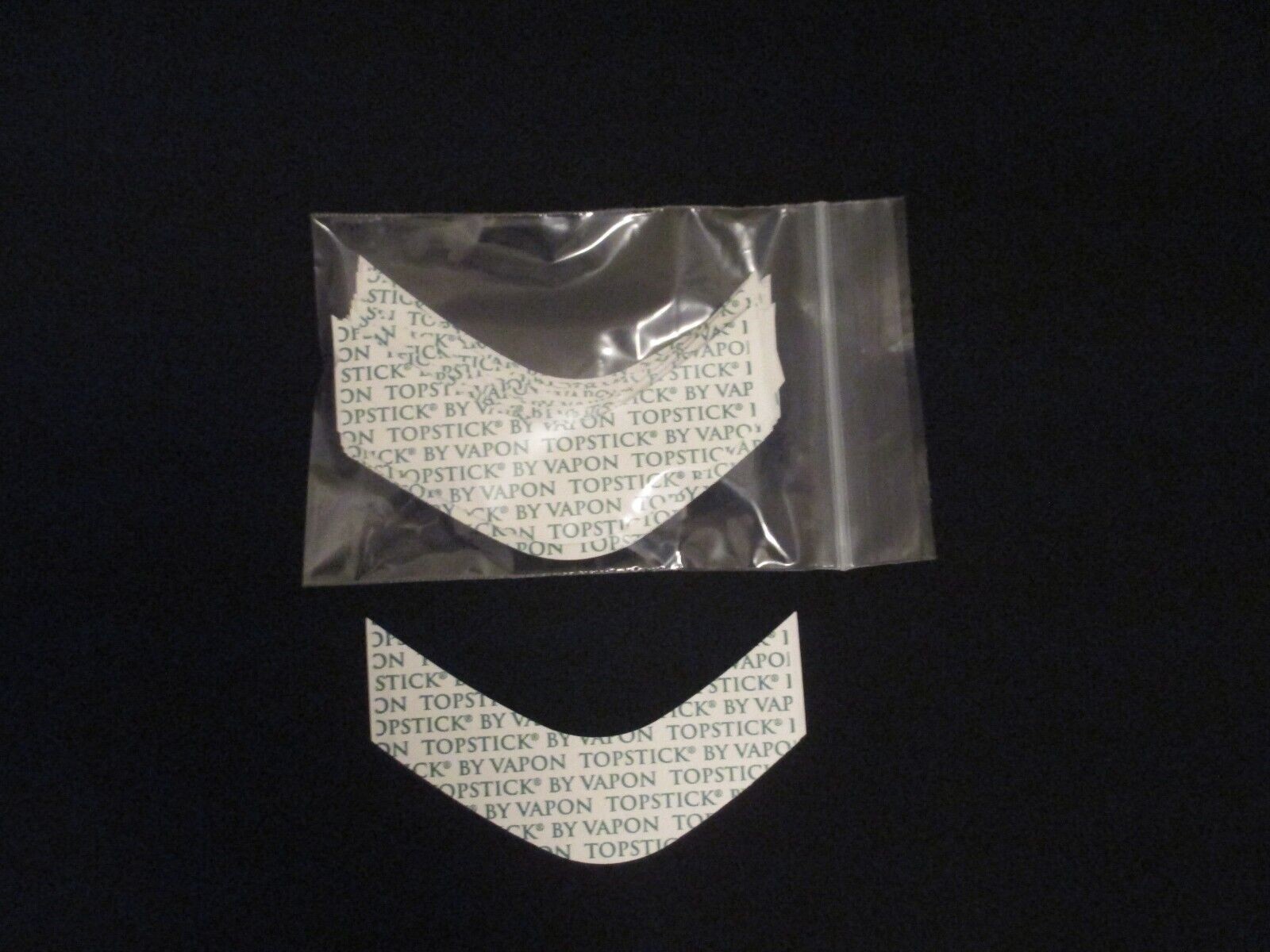 ~ Vapon Topstick Custom Cut Front “B Curve” 3″ (100 Double-Sided Strips) ~