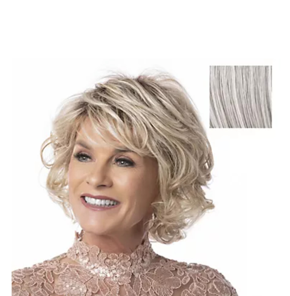 Toni Brattin Wig 313 CHARMING Regular Heat Friendly LIGHT GREY New with Tags