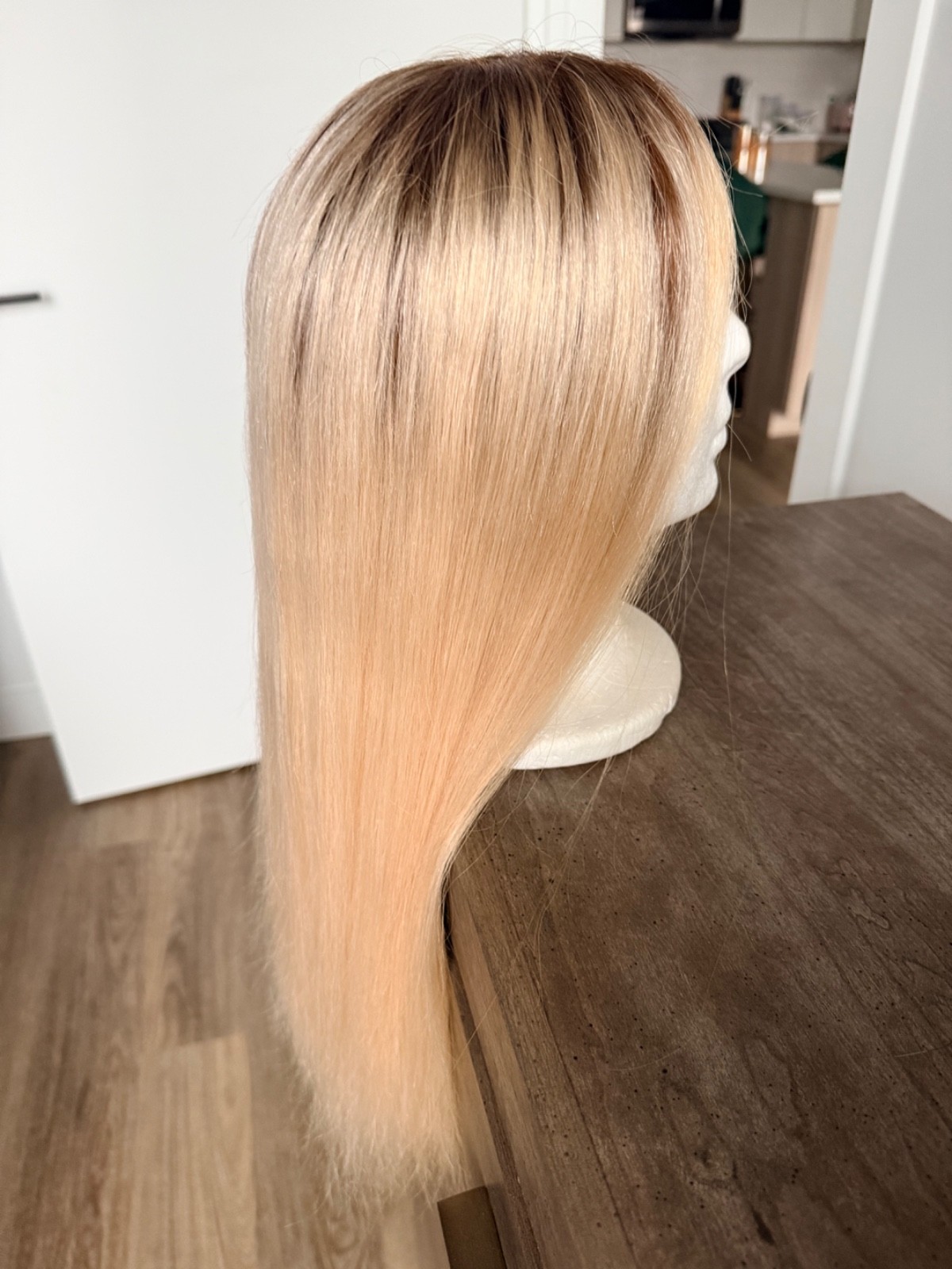 House of Wigs – Francesca HD Film Lace Blonde Human Hair Wig Medium Size