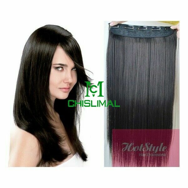 20 Inch 120g 140g 160g One Piece Clip In Remy Real Human Hair Extension Wefts