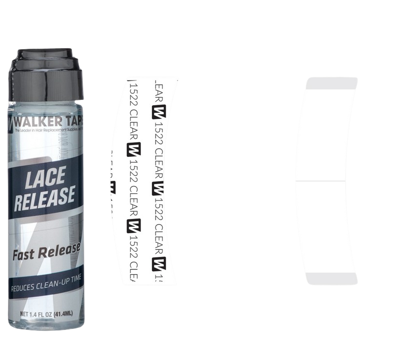 Walker Tape Kit: 1522 (C Contour) and Lace Release 1.4 fl oz Bottle