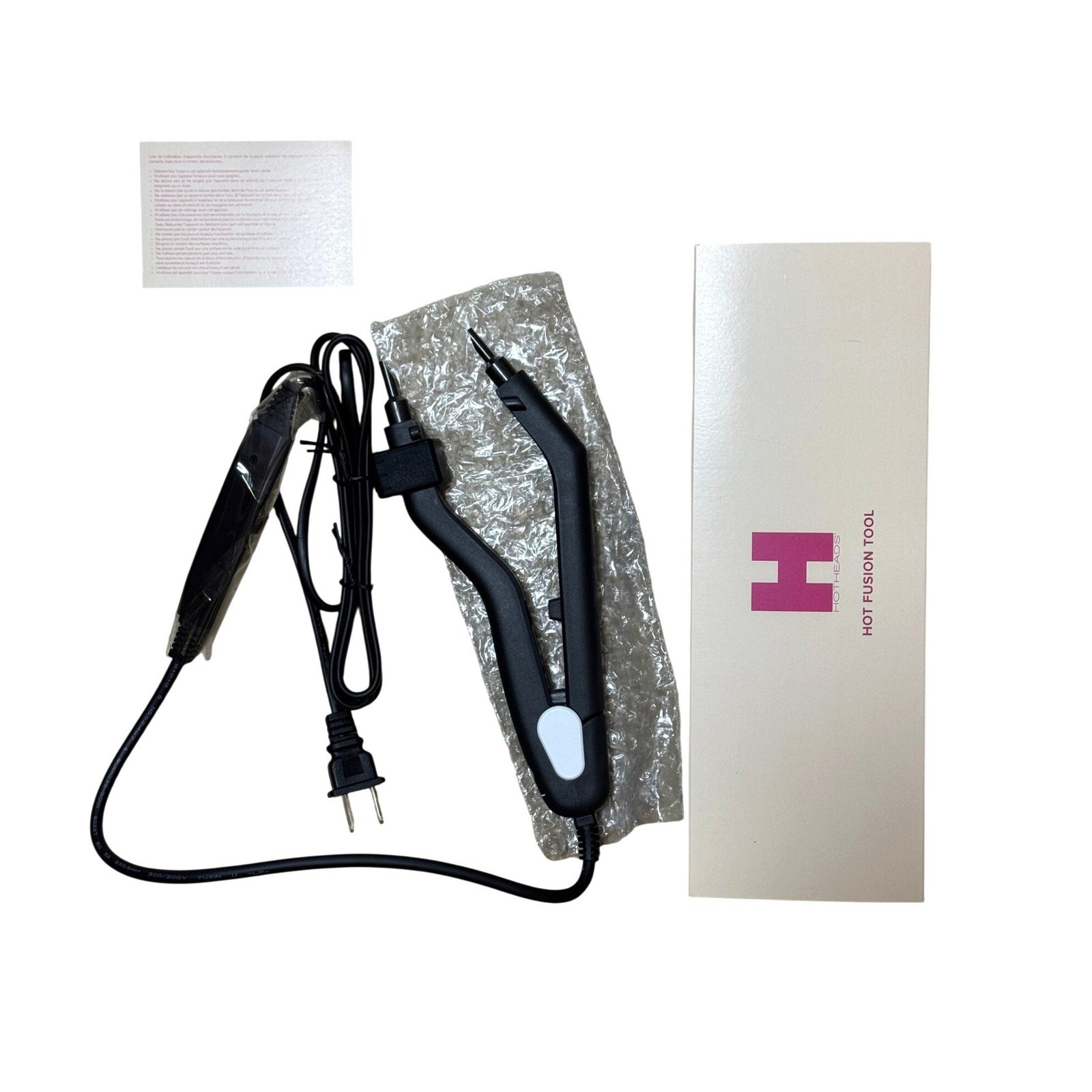 Hotheads Professional Hair Extension Tool Kit Fusion Tool Pliers HHK012