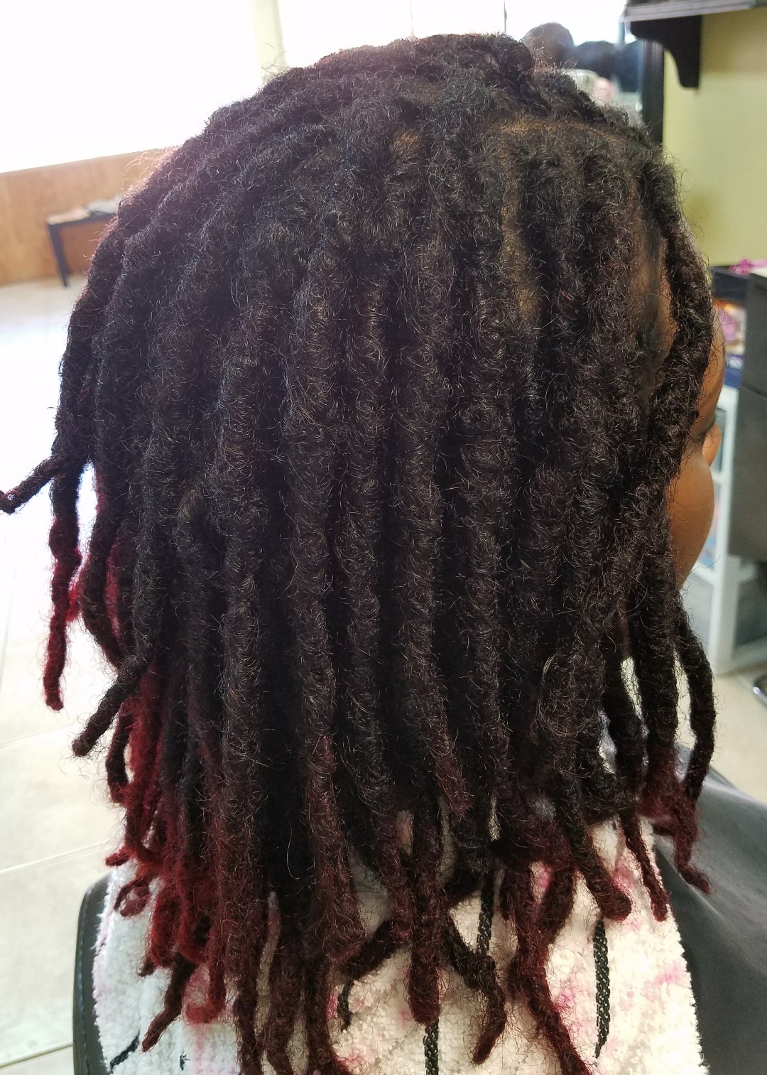 Dreadlocks 100% Human Hair handmade 30 pieces 5″ black 1.2 cm large size