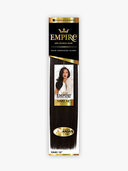 Empire Yaki – Sensationnel 100% Human Remy Hair Soft Yaky Weave – 22″