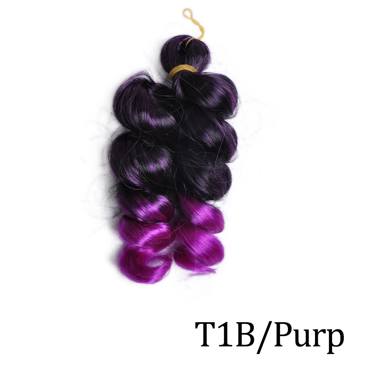 Bouncy Loose Curly Pre Stretched Braiding Hair Synthetic Easy Braid Crochet